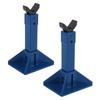 1 Pair RC Car Jack Stand Metal Height Adjustable RC Jack Toy Stands for 1 18 1 10 1 8 1 7 RC Crawler Truck Car