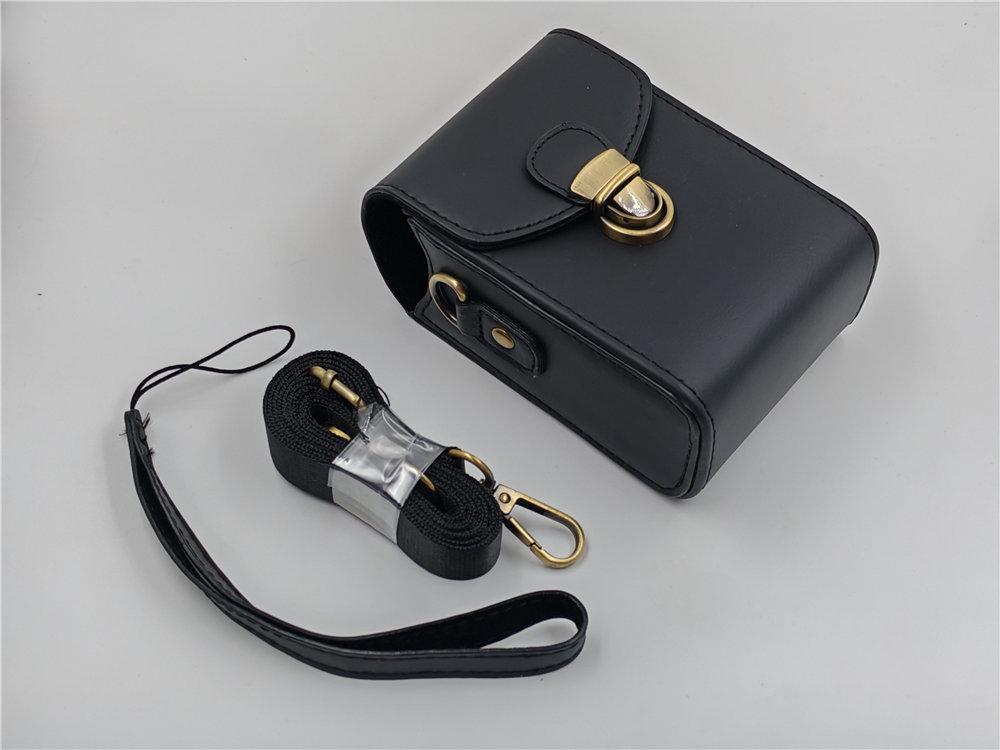 PU Leder Kameratasche für Canon SX740HS SX730 G7X2 G7X3 G9X Sony ZVE10 ZV1 RX100 ZV1F ZV1II RICOH GR II GR III GRIII X