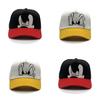 Mickey Mouse Cartoon Baseball Cap For Kids Sun Protection Breathable Cotton
