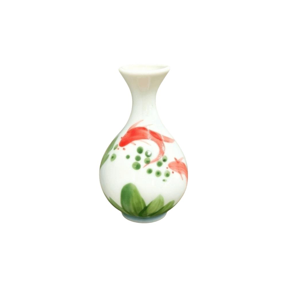 Chinese Style Vase Refrigerator Sticker Magnetic Flower Arrangement Container Refrigerator