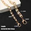 40/60/80/100/120cm Purse Bead Chain Strap for DIY Replacement Women Shoulder Crossbody Handbags Chain Bag Straps Hardware
