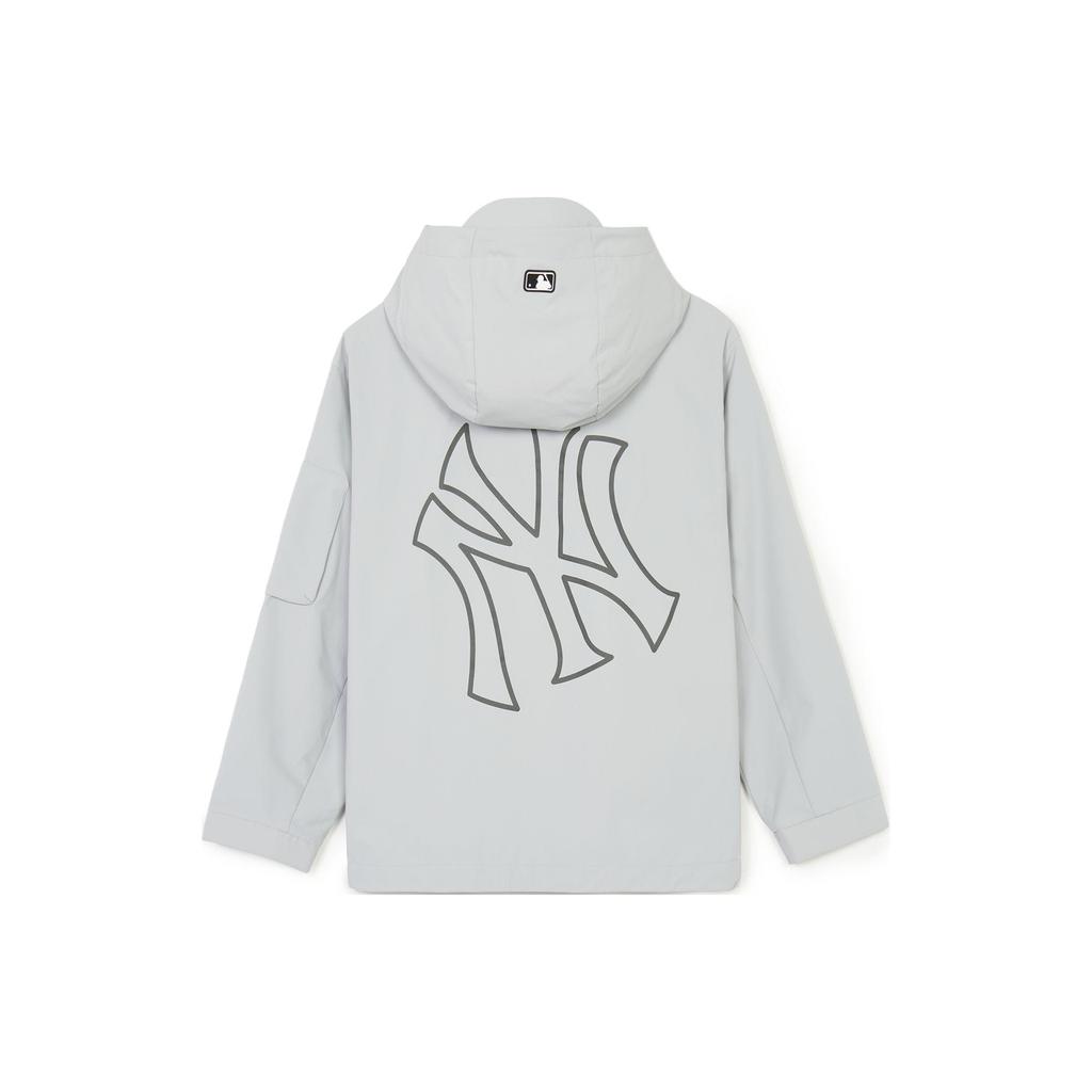 New MLB New York Yankees Jackets Man Light Gray 3AWJB0341-50GRL