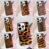 Wild Cat Cheetah Leopard Phone Case For iPhone 17 Air 15 16e 14 13 Pro Max Coque 12 11 Pro Max PLUS Cover