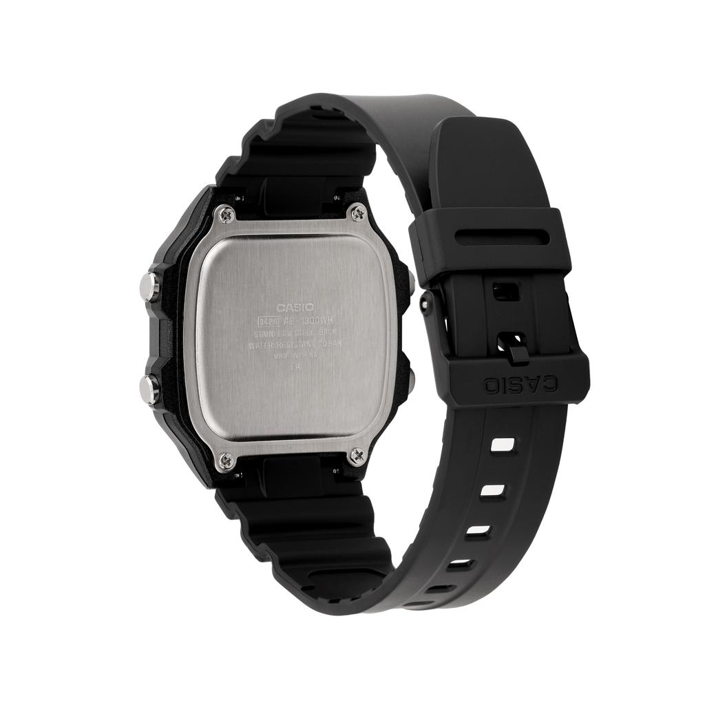 Casio Youth Series Square Dial Digital Fashion Trend Classic Retro Square Ten-Year Power Waterproof Shockproof Sports Watch Men Watches AE-1300WH-1A2