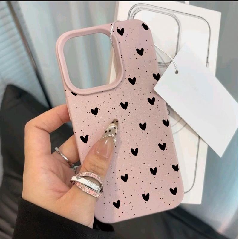 Luxury Minimalist Polka Dots INS Couple Case For Xiaomi Redmi Note 14 13 12 Pro Plus 5G 4G 10 11 10S 11S 14C 12C 10C 9A A5 A3