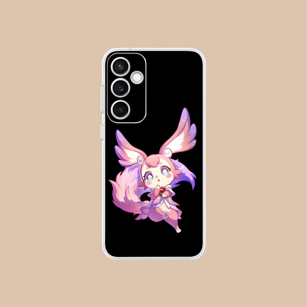 HSR Mem Clear Mobile Phone Case for Samsung Galaxy S25 S24 S23 S22 S21Plus FE Ultra Colorful Cover