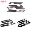 For Mercedes Benz ML GLE GL Class GLS320 400 2012-2019 Car ABS Black Interior Door Decoration Panel Cover Trim Accessories