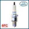 6pc BR9ES-3194 Spark Plugs for Two-stroke Engines OEM BR9ES 3194 EM-3194 A5501 13324725 620-1821 229024