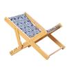 Cat Lounge Chair Cats Raised Bed Large Hammock for Rabbit Bunny Dogs Blue Color Canvas