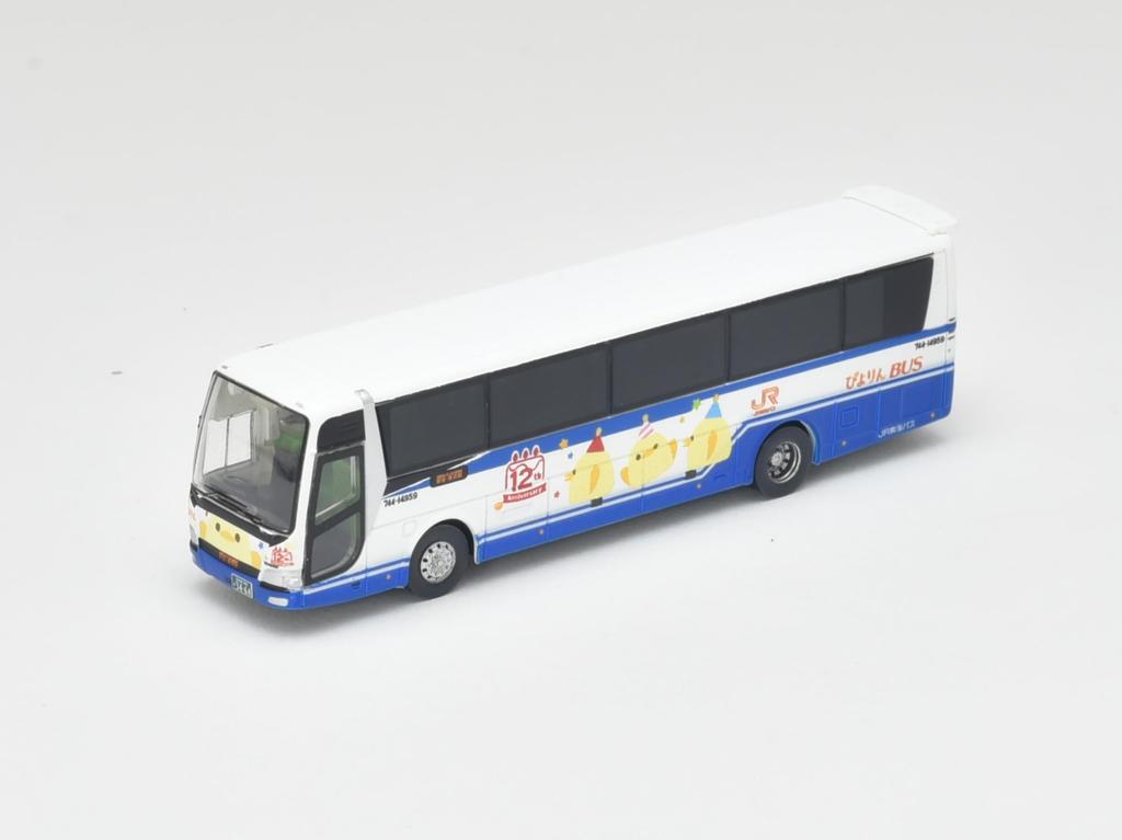 TOMYTEC The Bus Collection JR Tokai Bus Piyorin Wrapping Bus Diorama Supplies