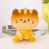 Anime Baked Bread Kitten Plush Toys Cuddly Soft Different Pose Kitten Doll Amusing Desktop Decor Kids Game Props Nice Gift
