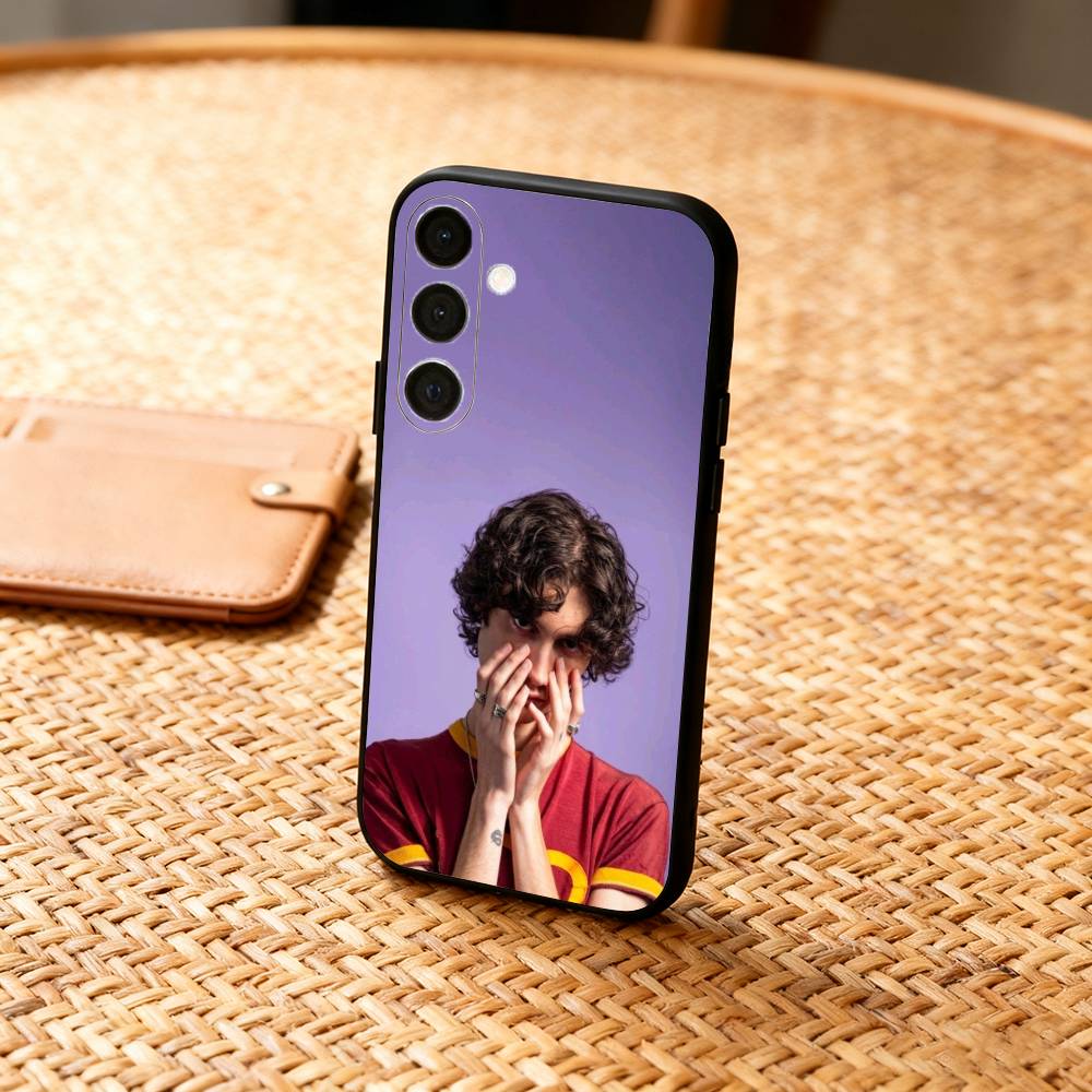 

B-Back to F-Friends Vocal Sombr Phone Case For Samsung A73,A21s,A22,A31,A32,A52,A53,A71,A80,Soft Black Shell Samsung a40