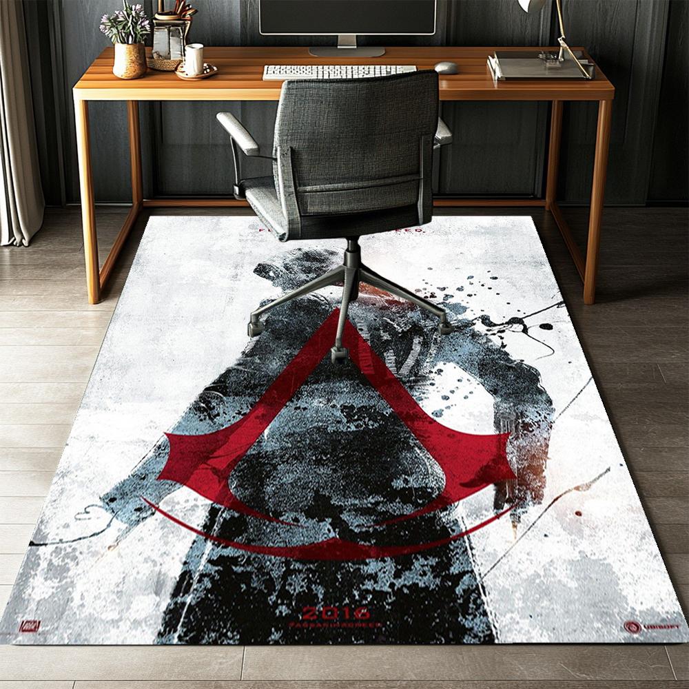 Assassin's Creed Printed Carpet,Rug,for Office Chair Living Room Bedroom Kitchen Room Decor Gifts.