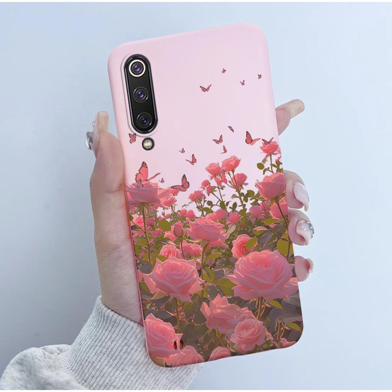 For Xiaomi Mi 9 SE Case Cute Cartoon Panda New Patterned Silicone Matte Soft Protection Cover For Xiaomi Mi 9 Mi9 SE Phone Cases