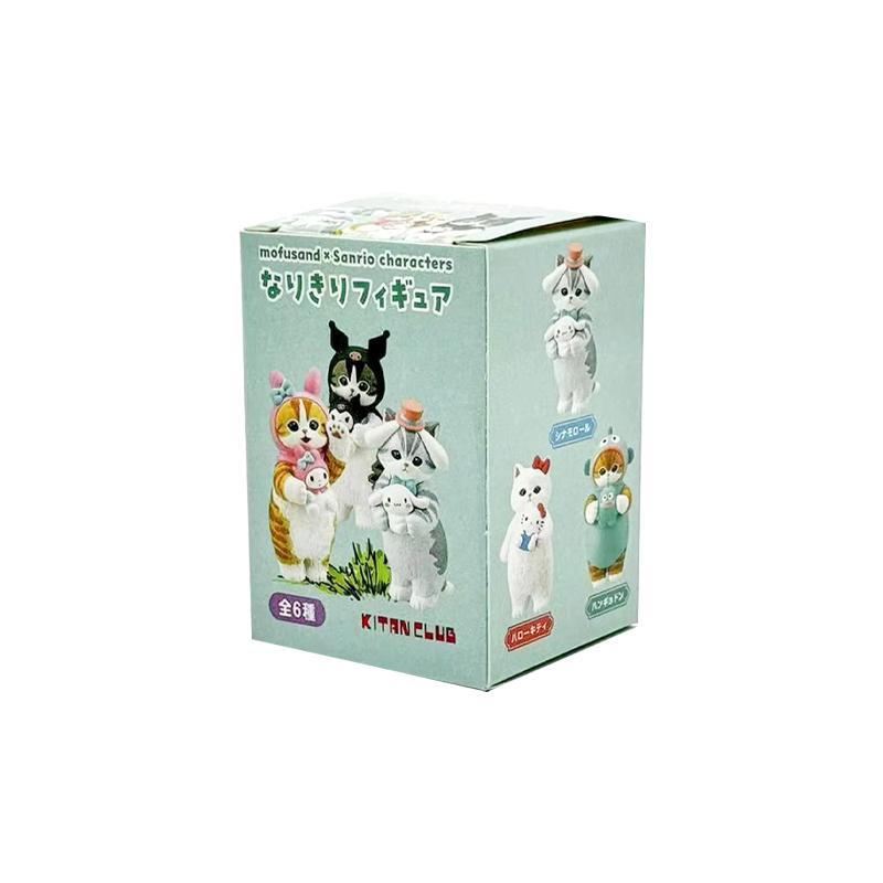

Mofusand X Kt Cat Standing Posture Series Trendy Plaything Diy Desktop Ornament Car Decoration Surprise Fun Present