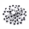 50-500pcs 6-30mm Googly Wiggle Eyes Creative Plastic Cartoon Moving Eyes Activity Eyeball For Children DIY Toys Doll Accessories