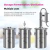 304 Stainless Steel Alcohol Distiller Large Capacity  Homemade Essential Oil Machine Household DIY Brewing Equipment