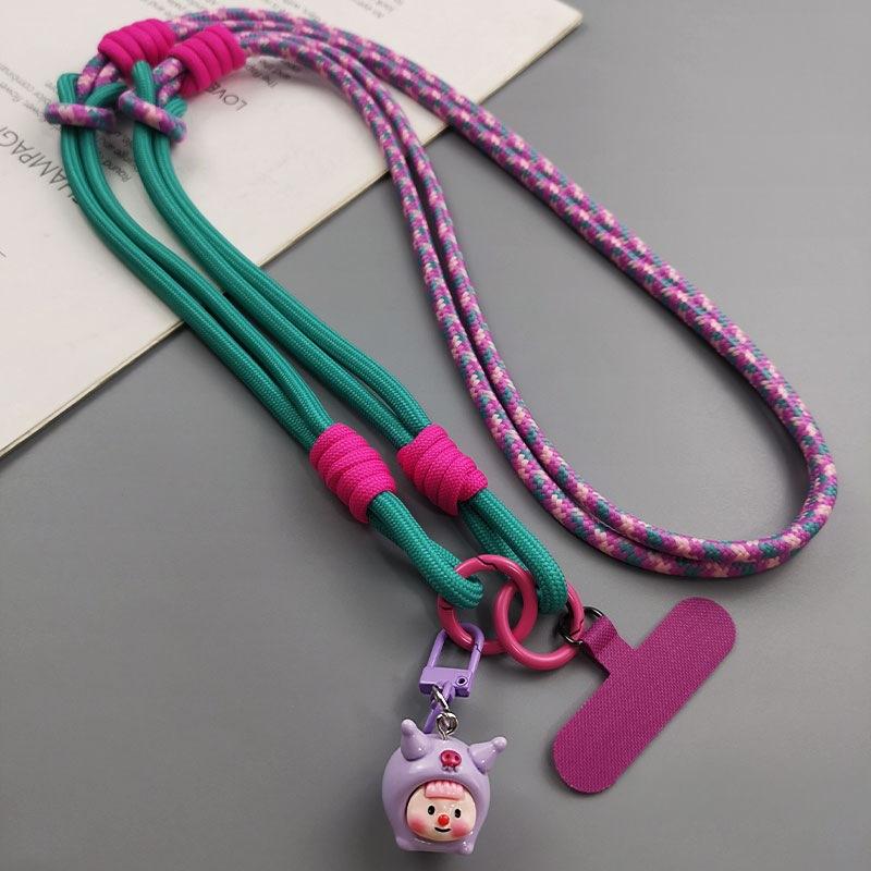 Mobile Phone Lanyard, Long, Crossbody Can Be Carried, Multifunctional, Neck Hanging, Men's and Women's Outdoor Hiking, Thick Chain Case Cover