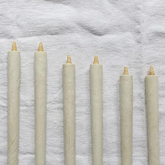 Daiyo Japanese Candles, Wax Candles, 10 Momme, Pack of 8