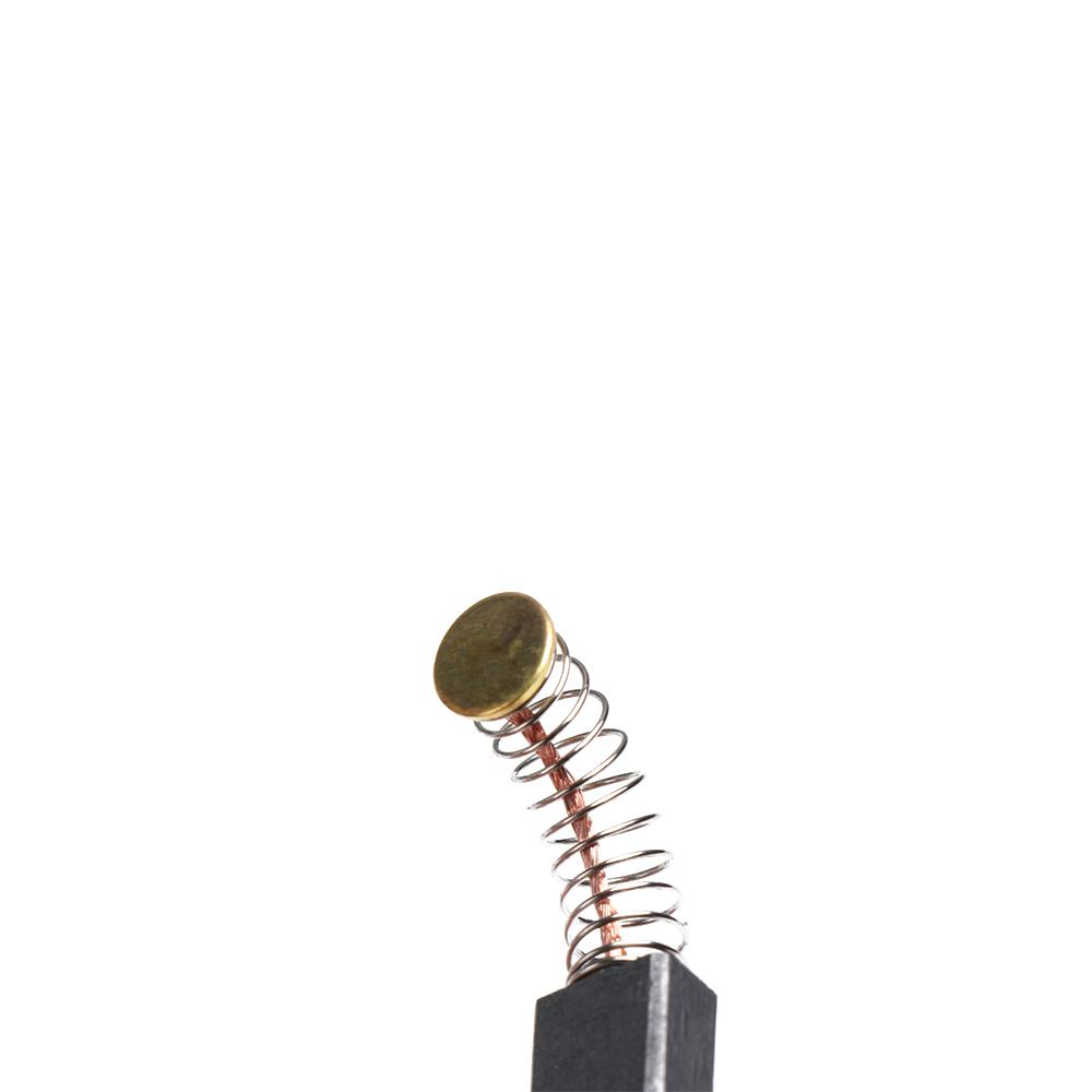 10pcs Mini Drill Electric Grinder Replacement Carbon Brushes Spare Parts For Electric Motors Rotary Tool