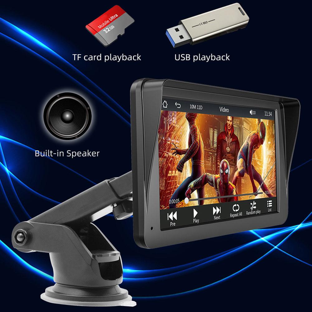 7 Inch Auto Radio Car Multimedia Player HD 1024P Wireless Carplay Android Auto Car Stereo Touch Screen Bluetooth Car Stereo