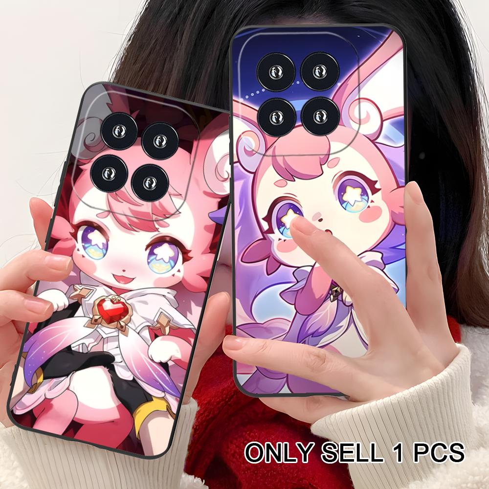 HSR Mem Matte TPU Mobile Phone Case for Xiaomi 15 14 13 12 Mi 11 T Ultra Lite Pro S X 5G Colorful Printing Cover