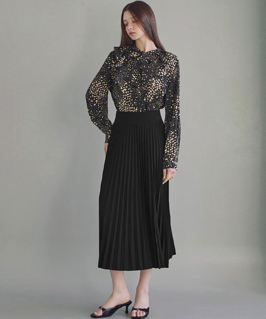 Lucida Judy Pleats Long Skirt