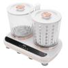Underwear Washing Machine with Dual Cup Spin Dry Drain Pipe Rechargeable Portable Underwear Washer for Bathroom Home