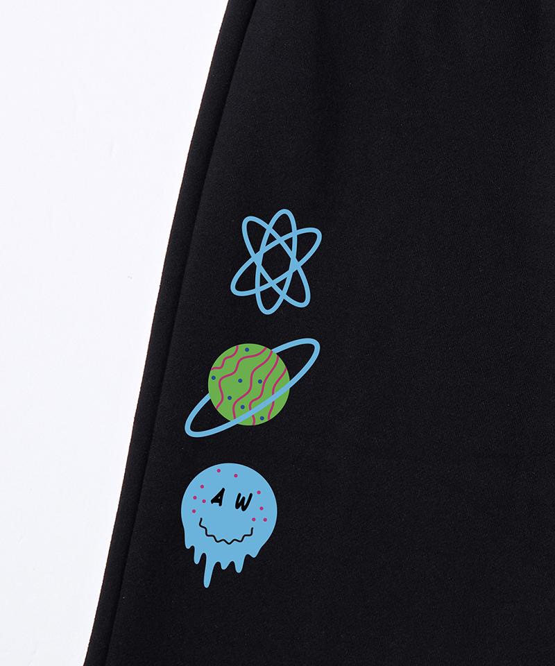 ARTISTWEAR [Atw] Psychedelic Wide-Banding Pants
