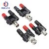 1PCS BNC to Two Dual 4mm Banana Male Female Jack Coaxial connector RF Adapter