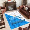 Fc Zenit Saint‑petersburg 55 Customizable Name Carpet Perfect for Game Room Dining Room Bedrooms Balcony Antislip Carpet Anime Office Decor