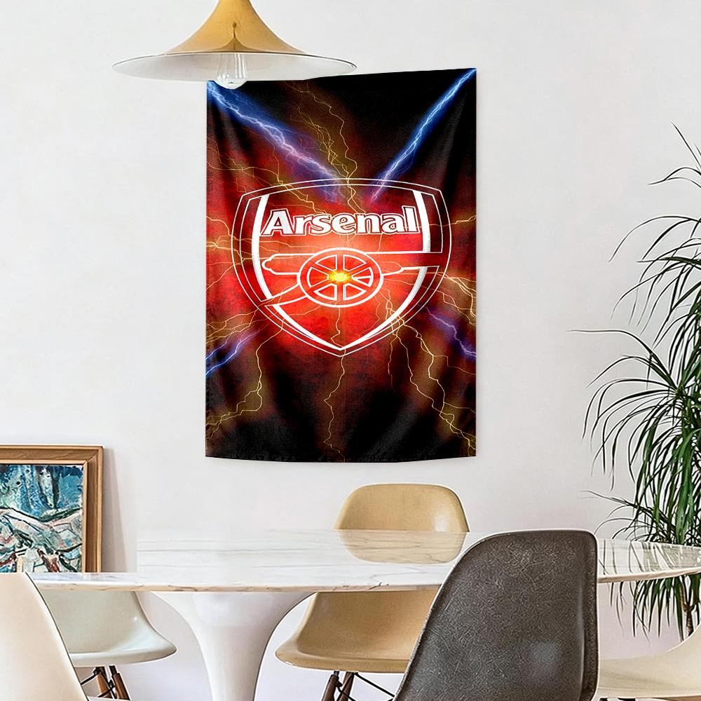 Arsenal Fans Wall Decor Tapestry Art For Pet Memorial Birthdaywedding Party Backdrop Family Gift