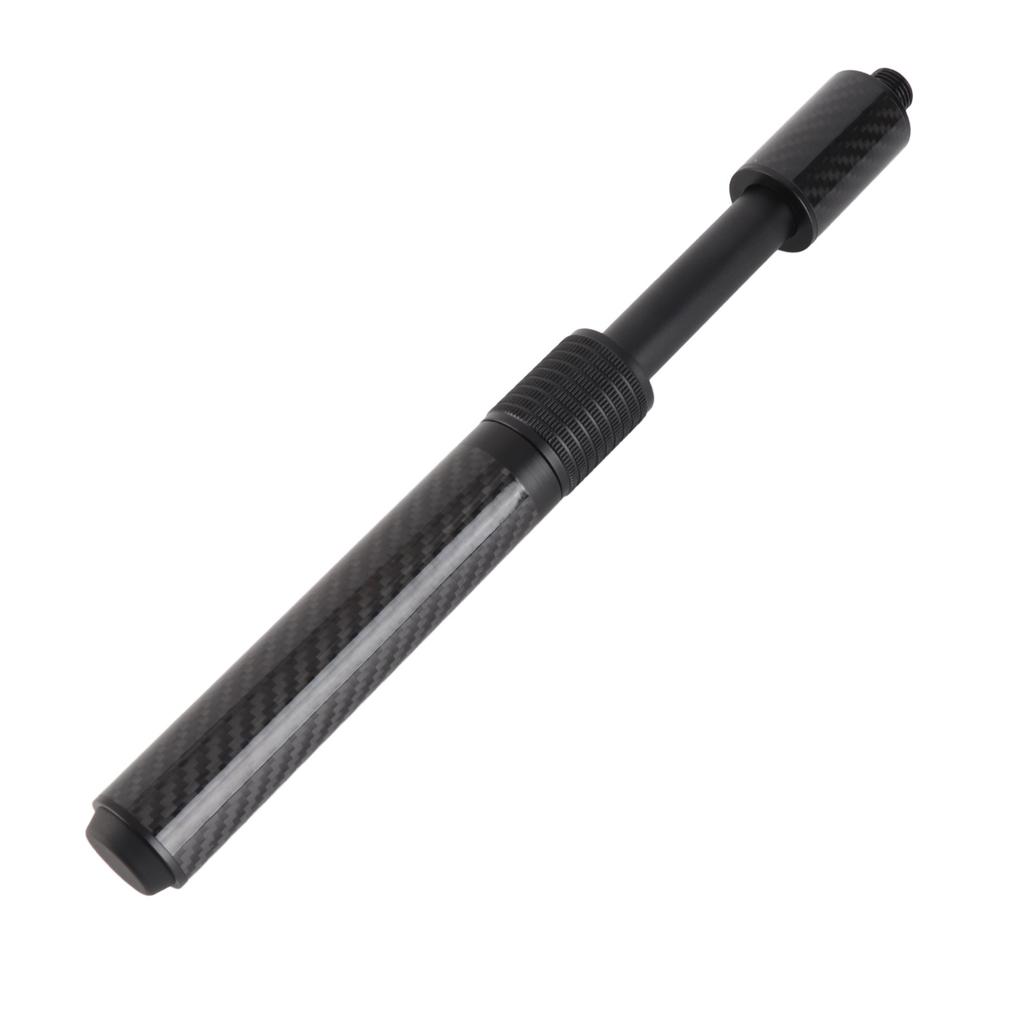 Billiard Cue Extension 240mm To 340mm Length Adjustable Carbon Tube Pool Cue Extension Billiard Accessories