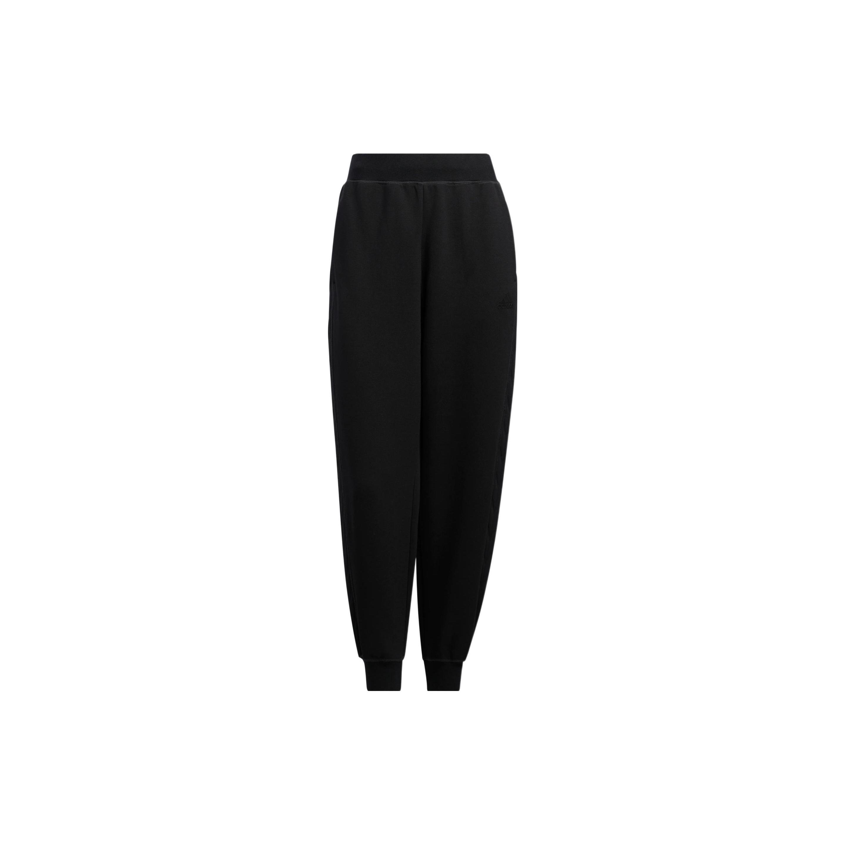 (WMNS) adidas Met Knitted Pants Asia Sizing Black Women s HM7115 M