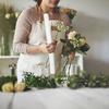4Pcs White Sponge Cylinders 19.65x1.57in Floral Arrangement Holders Stable Support for Wedding Bouquets DIY Craft Projects