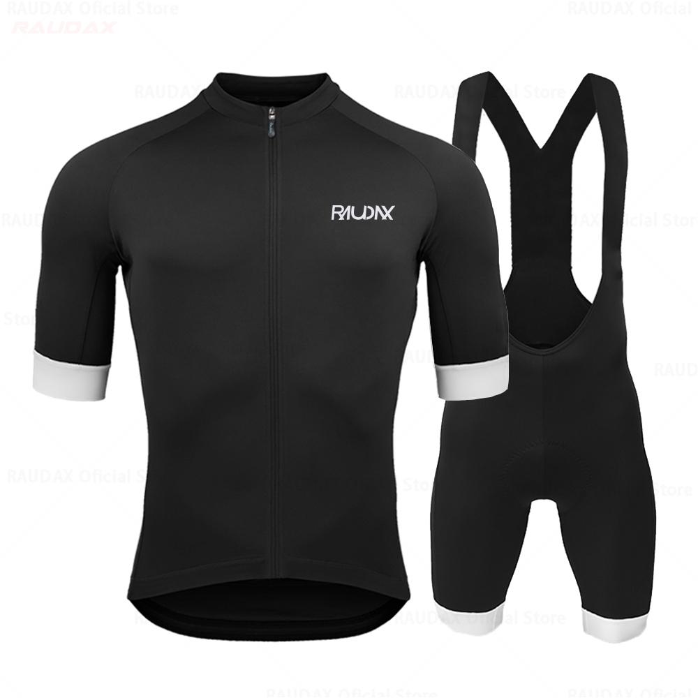 2025 Raudax Summer Cycling Sets Bicycle Clothing Breathable Mountain Cycling Clothes Suits Ropa Ciclismo Verano Triathlon Suits
