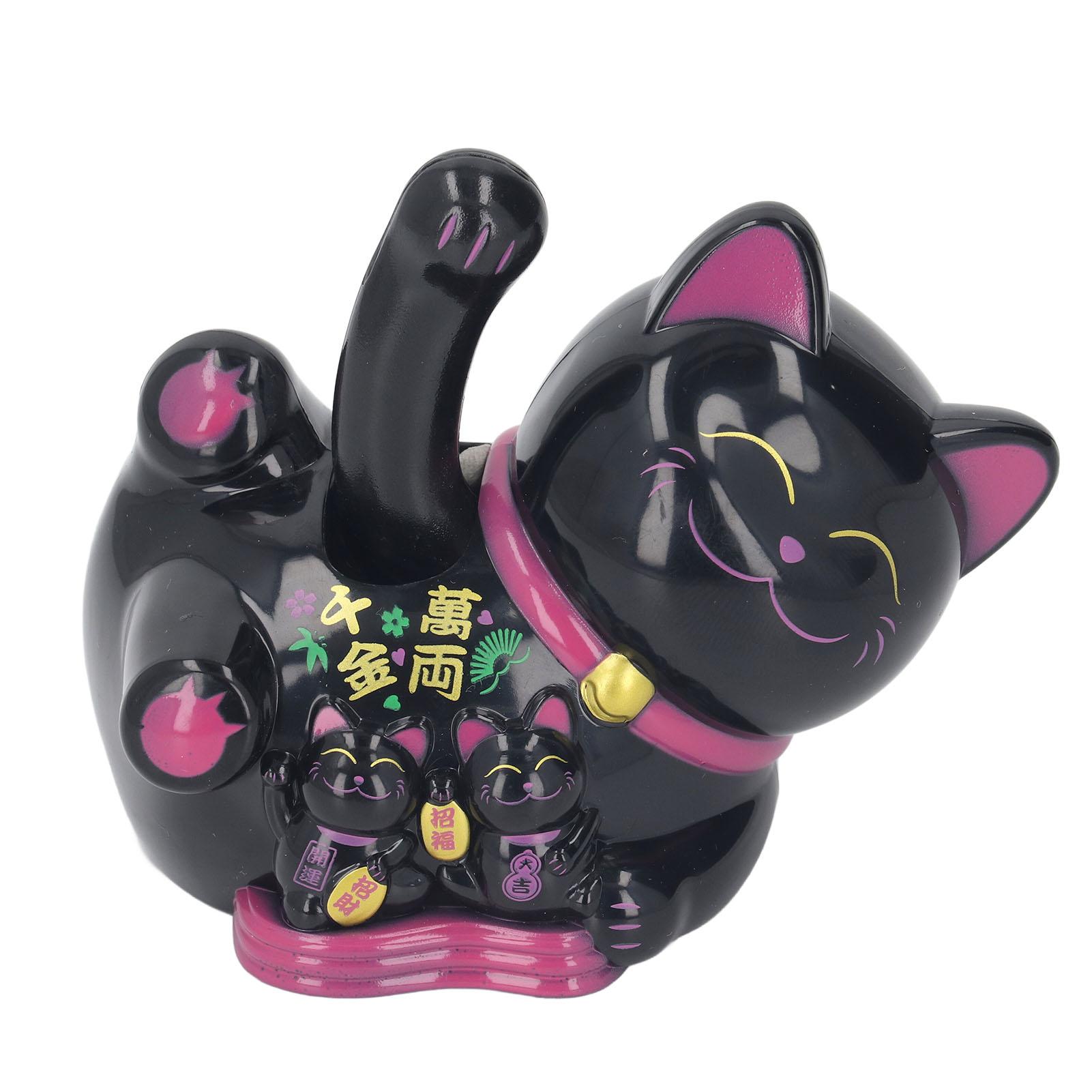 

Солнечный машущий кот Инновационный милый авто-машущая лапка Солнечная powered Кот удачи для приборной панели автомобиля Кассовый аппарат Начало бизнеса