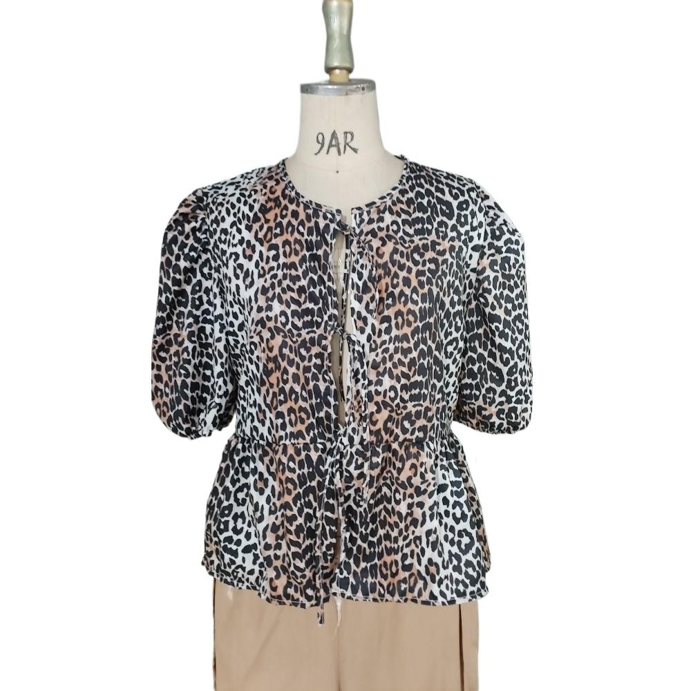 

HNXC Женская Мода Повседневные Летние Весенние Блузки и Рубашки с Рукавом 1/2 и Круглым Вырезом XL