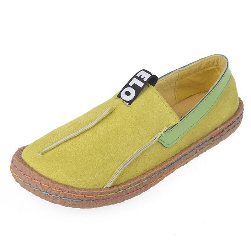 Suede Women Fashion Casual Flat Moccasin Comfy Loafer Shoes Big Size**