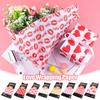 10Pcs Heart Tissue Paper for Handmade Craft Paper Diy Flowers Wrapping Gift Packing Paper Valentine's Day Wedding Party Supply