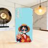 Luffy Straw Hat Calm Ocean Straw Hat  Phone Case For SamsungA10,12,20,21S,30,31,40,50,51,52,70,71 Transparent Cover