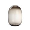 Elegant Acrylic Glass Vase for Fresh Flower Arrangements - Hydroponic Campanula, Willow Bark, and Horse Chestnut Display for Living Rooms