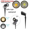 LED COB Garden Light 5W Spike Lawn Lamp Outdoor IP65 Waterproof Garden Decor Lighting Gardens Park Path Landscape Spotlight