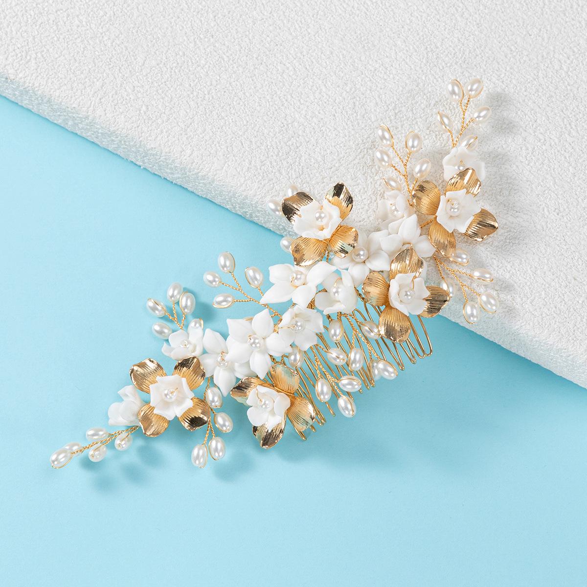 Lily of the Valley Luxury Hair Comb for Brides