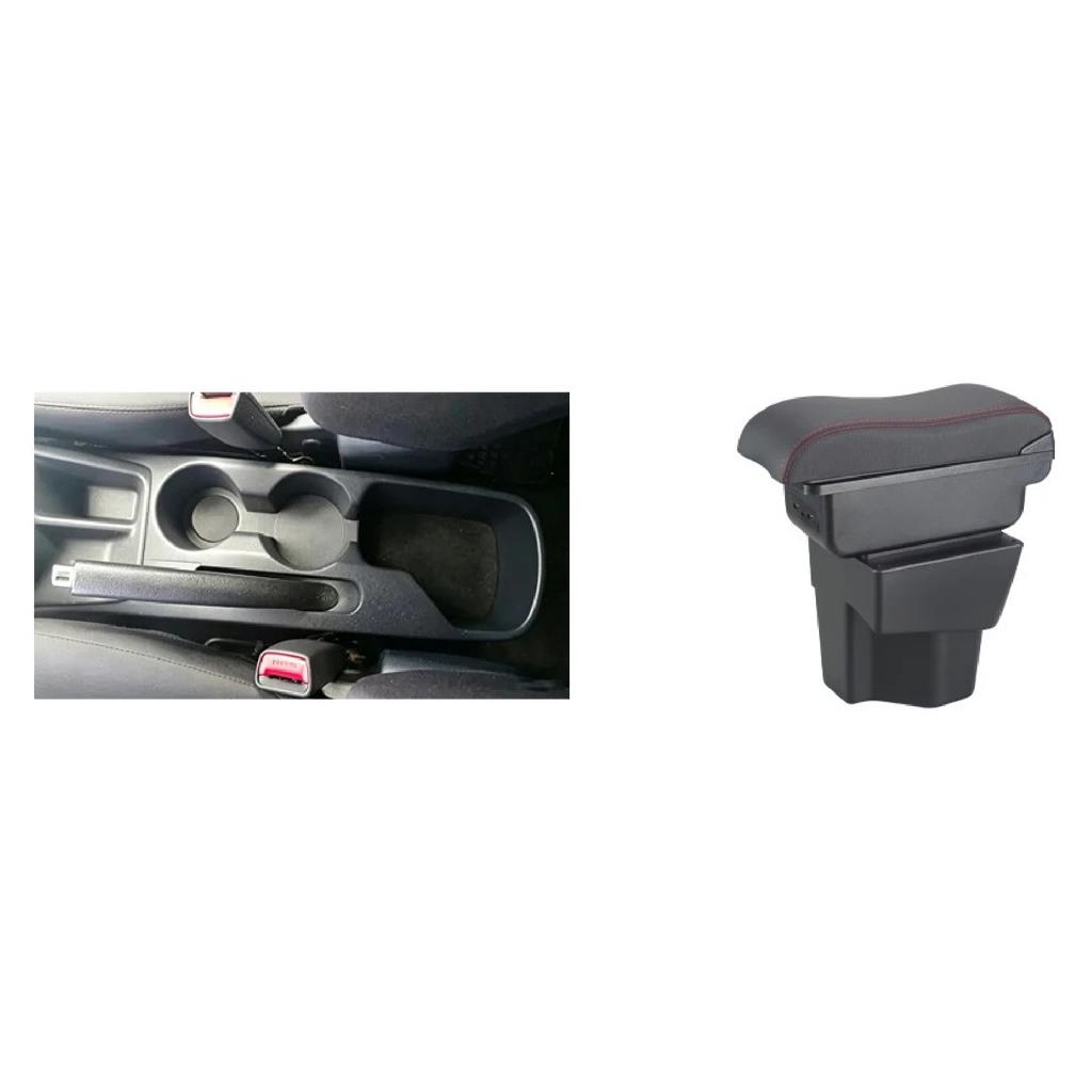 For KIA Rio 3 armrest box KIA K2 X-line Rio 3 2011 2012 2013 2014 2015 2016 car armrest accessories interior Storage box