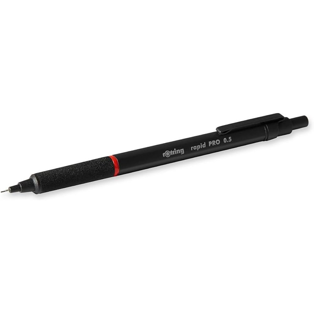 Rottling Mechanical Pencil Rapid Pro 0.5mm Black 1904-258 [Genuine Japanese]