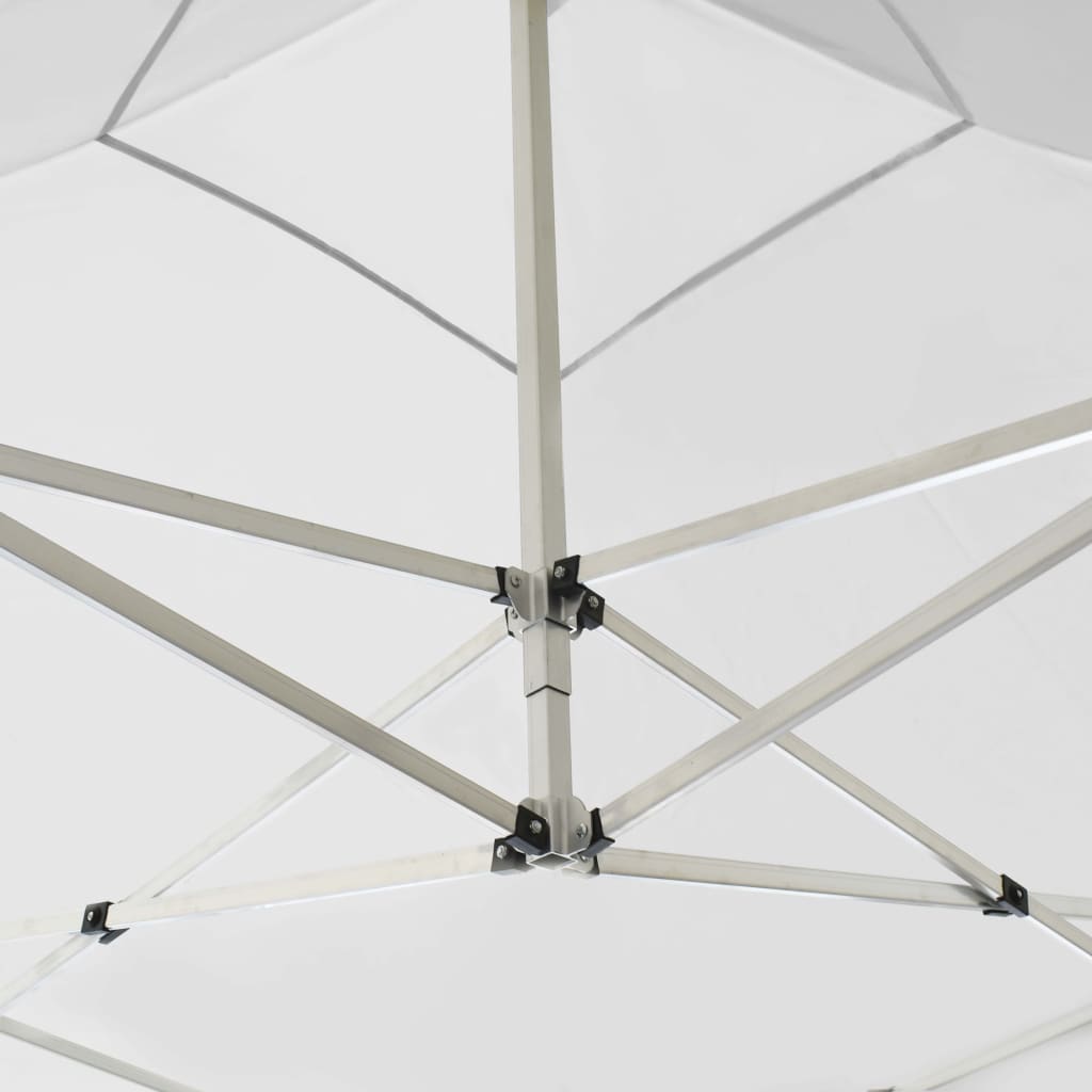 Professional Party Tent Foldable with Walls Aluminum 2*2m White