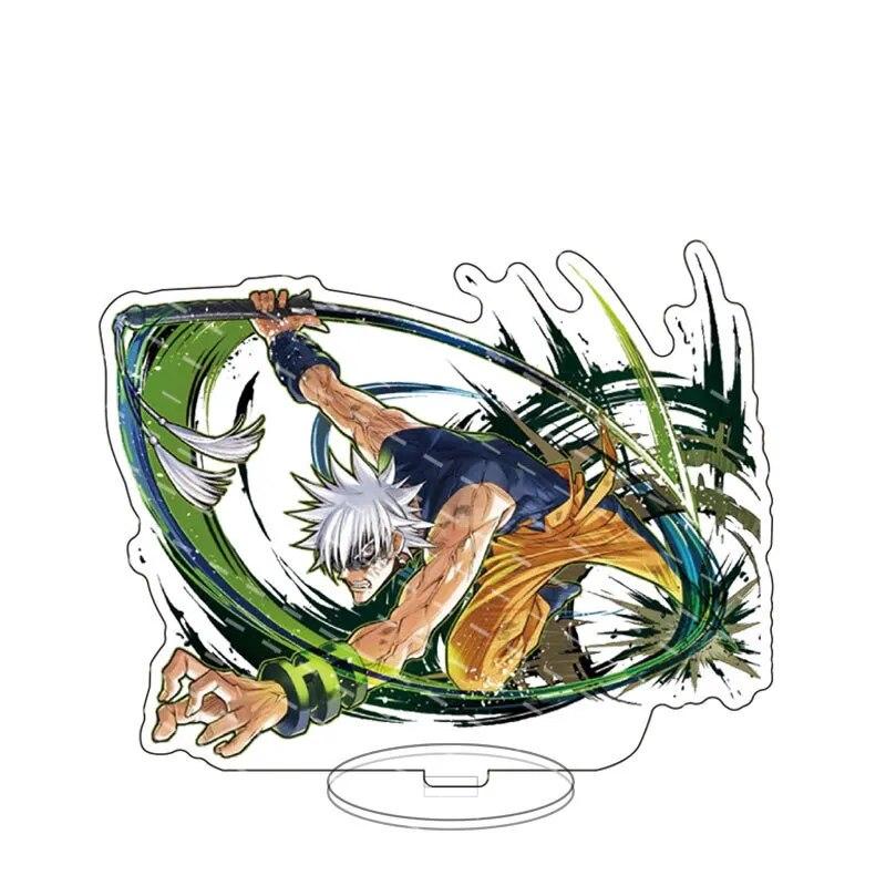 Anime Rurouni Kenshin Stand Action Figure HIMURA KENSHIN Tomoe Yukishiro Acrylic Standing Model Plate Holder Cosplay Collection