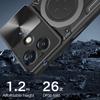 Protective Cover For OPPO A40 A40M A60 A80 5G A3 Pro A3x Case Ring Stand Holder Lens Protection Shockproof Fundas Coque Capa