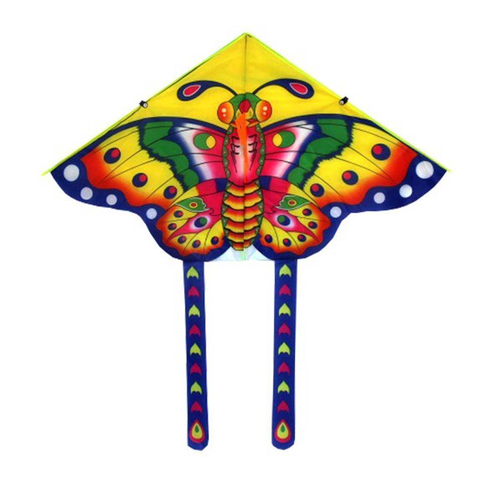 Linie Outdoor-Sportarten Schmetterling Langschwanz-Drachen Schmetterlingsdrachen Fliegender Vogel Drachen Flugspielzeug Kinderspielzeug